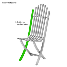Ladda upp bild till gallerivisning, Reservdelar Petes stol