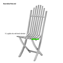 Ladda upp bild till gallerivisning, Reservdelar Petes stol