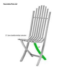 Ladda upp bild till gallerivisning, Reservdelar Petes stol