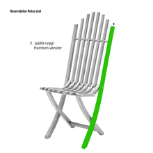 Ladda upp bild till gallerivisning, Reservdelar Petes stol